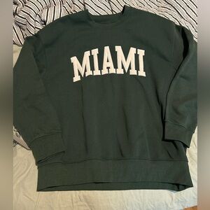 Green Miami Sweatshirt
